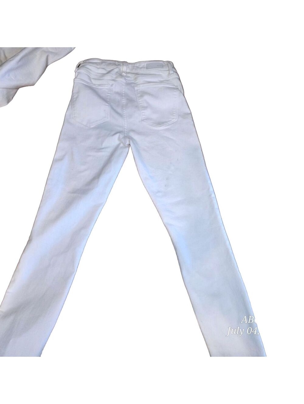 Abercrombie & Fitch White Skinny Jeans